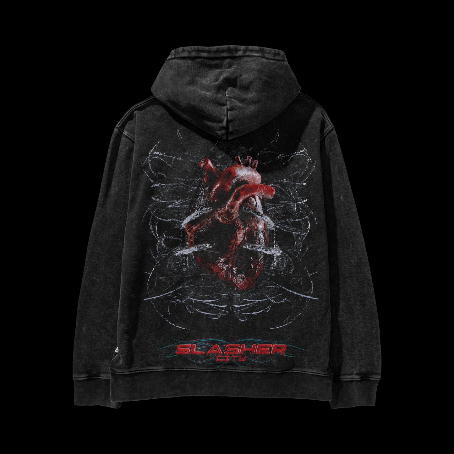 "ₛₘₒₖₑd ₒᵤₜ" vintage unisex hoodie