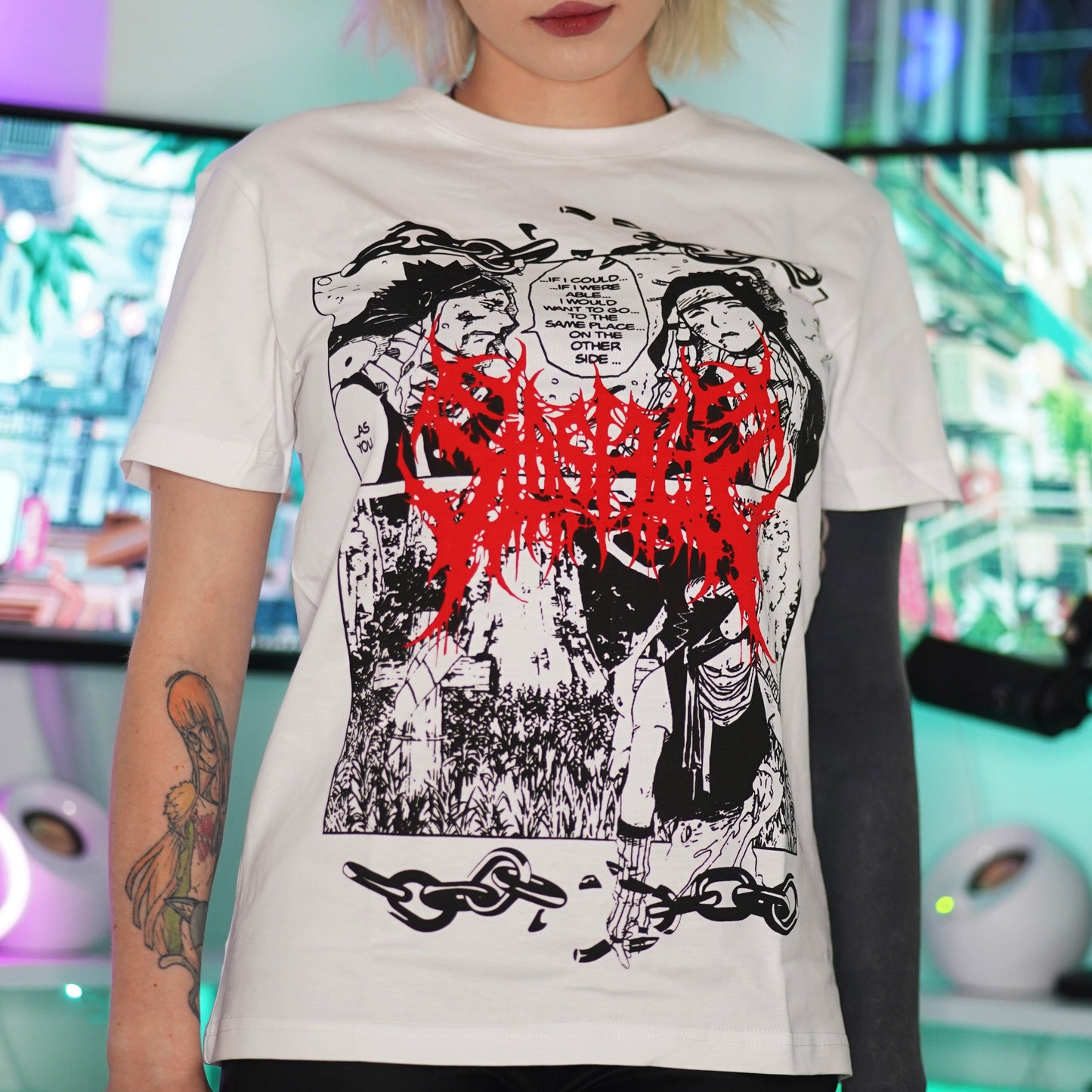 ''Heaven And Hell'' Unisex T-Shirt