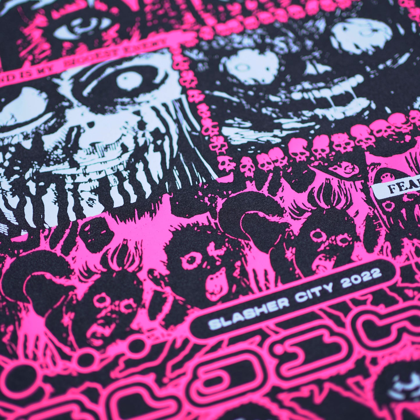 "Fear Of Living" Acid Washed Unisex T-shirt